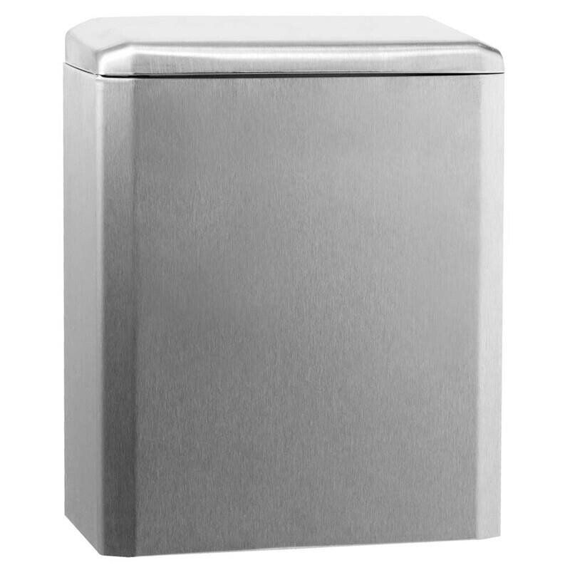 Affaldskurv – Katrin Hygiene Bin – Rustfri – 6 liter