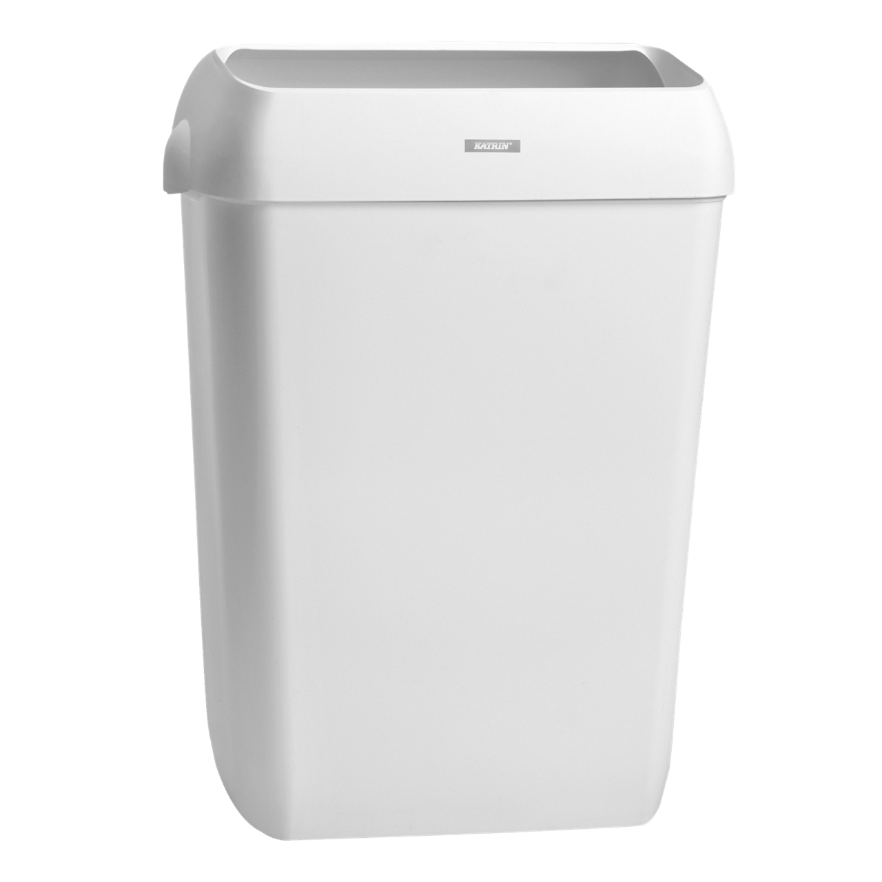 Skraldespand, Katrin 91912, Waste Bin, hvid, med låg, 50 Liter