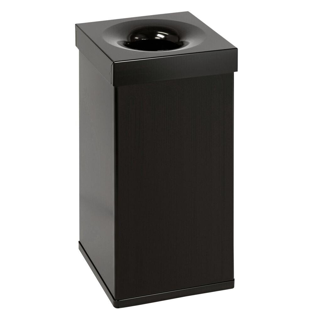 Affaldsspand, brandsikker, sort, 110 l