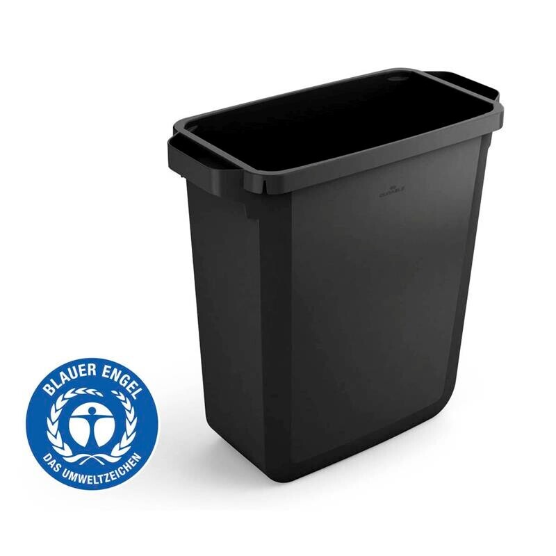Affaldsspand - DURABIN ECO 60 l - Rektangulær - Sort