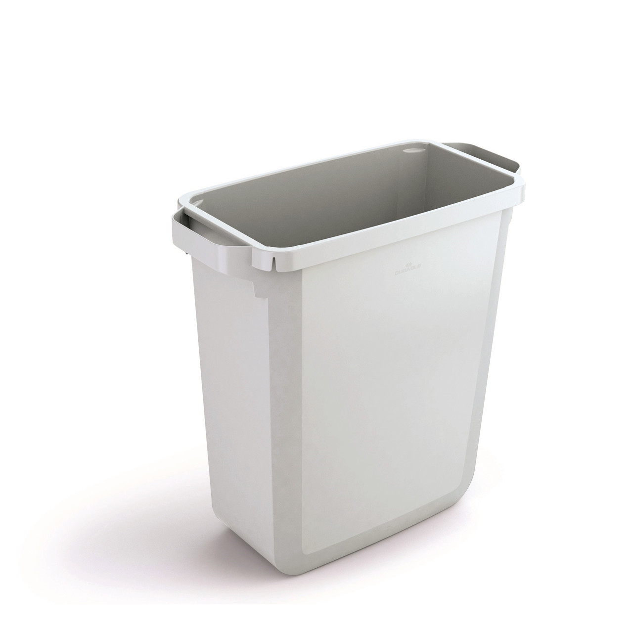 Hvid skraldespand, Durabin 60, 60 liter - Firkantet spand