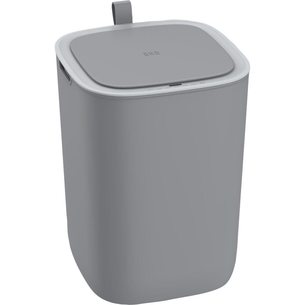 Affaldsspand Morandi Smart Sensor Eko 24,9x24,9x33,7cm grå plast 1-rums 12 l