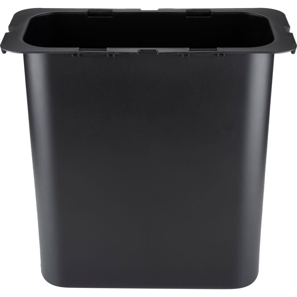 Affaldsspand – Sækko-Boy – sort – 10,2 l – genanvendt plast/PP – med greb