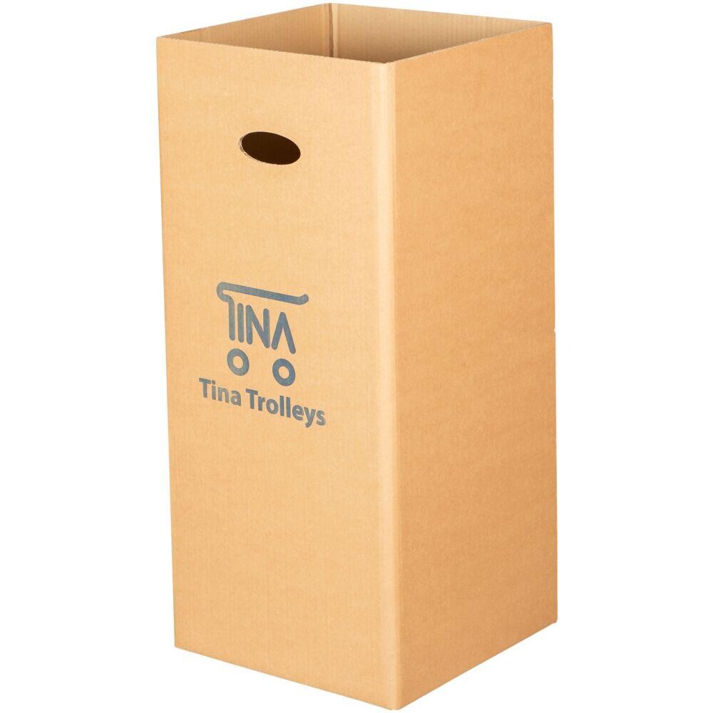 Affaldsspand, Tina Trolley, pap, 100 liter - 1 stk