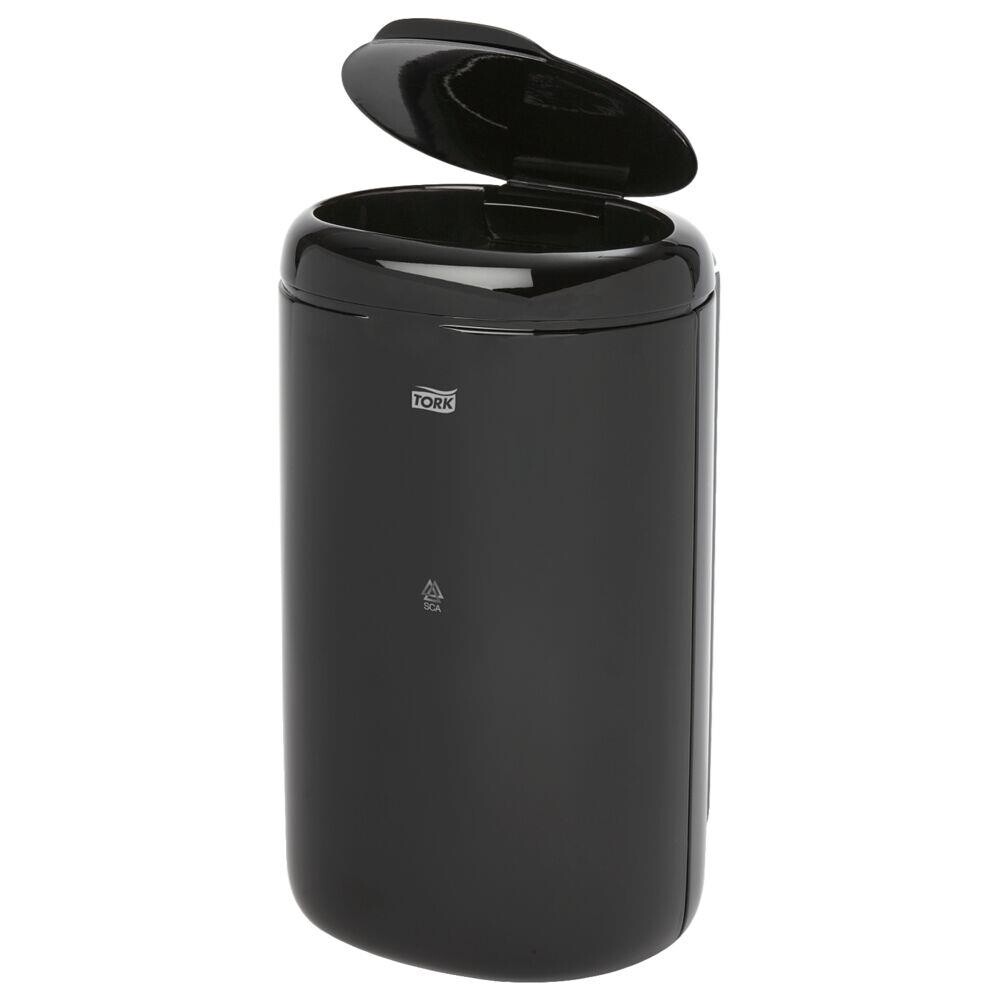 Affaldsspand - Tork 564008 - 5L - Sort - Plastik