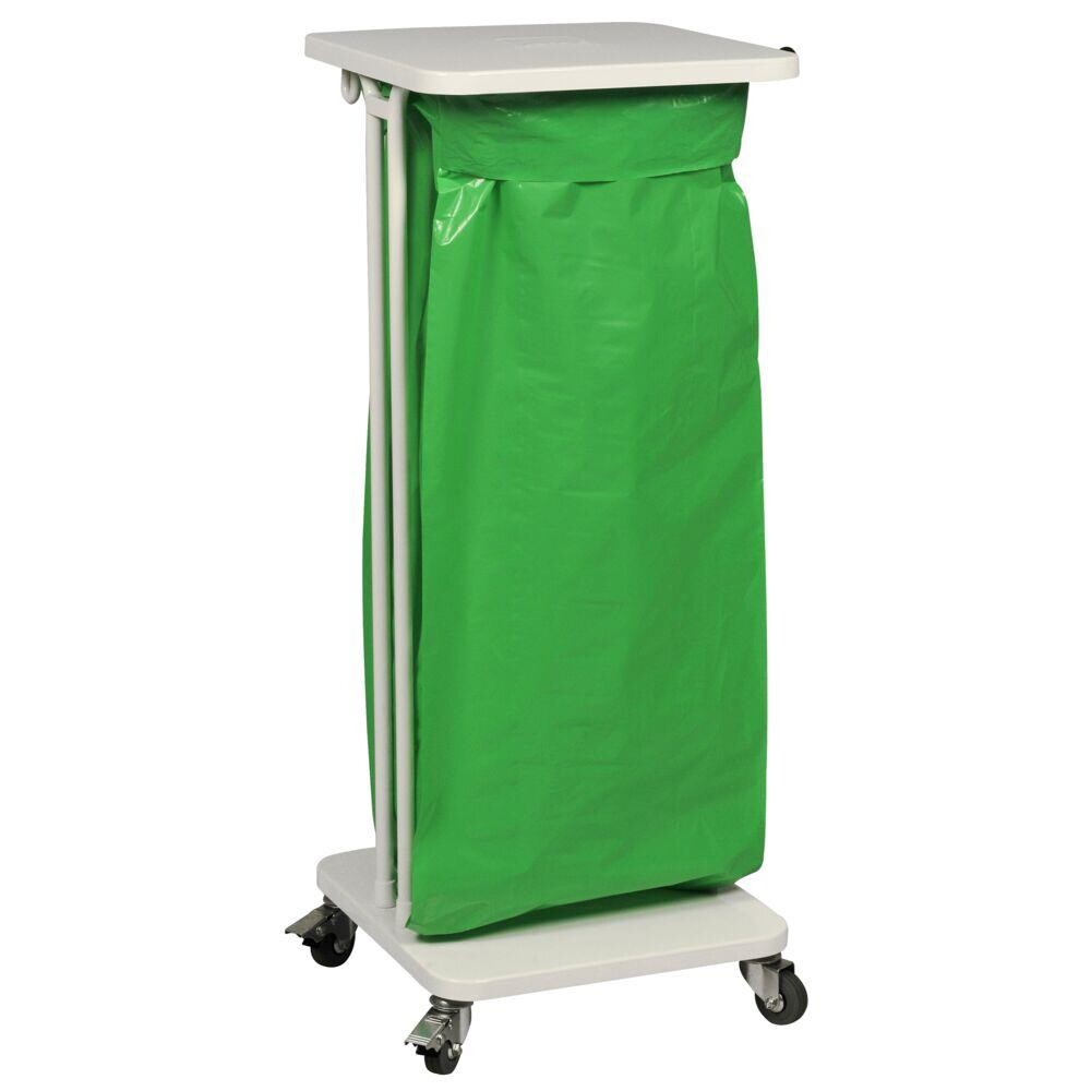 Affaldsstativ Sækko-Boy 60L hvid - soft close låg