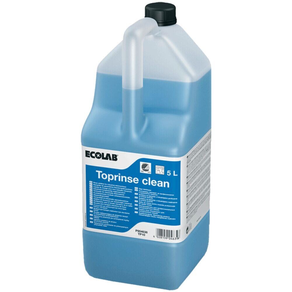 Afspænding Ecolab Toprinse Clean 5 L med farve og parfume - 2 stk