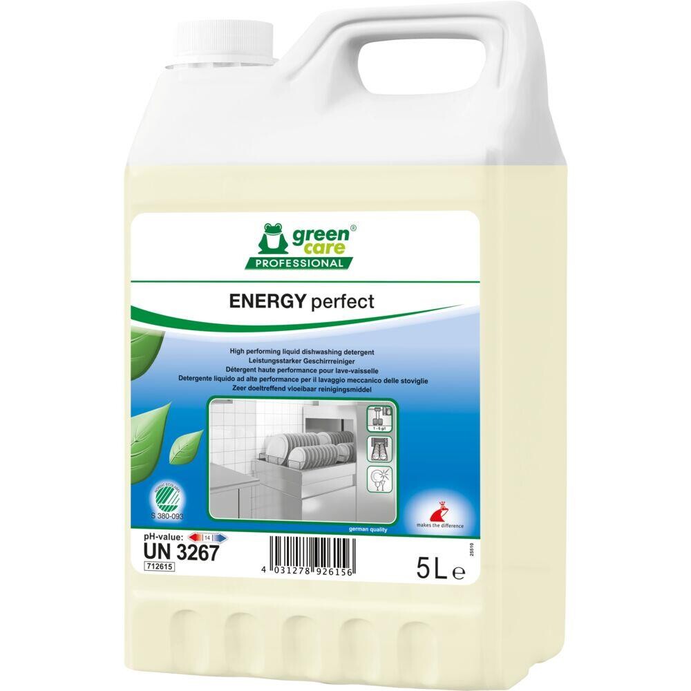 Maskinopvask - Green Care Professional ENERGY perfect - Uden klor, farve og parfume - 5 L - 2 stk