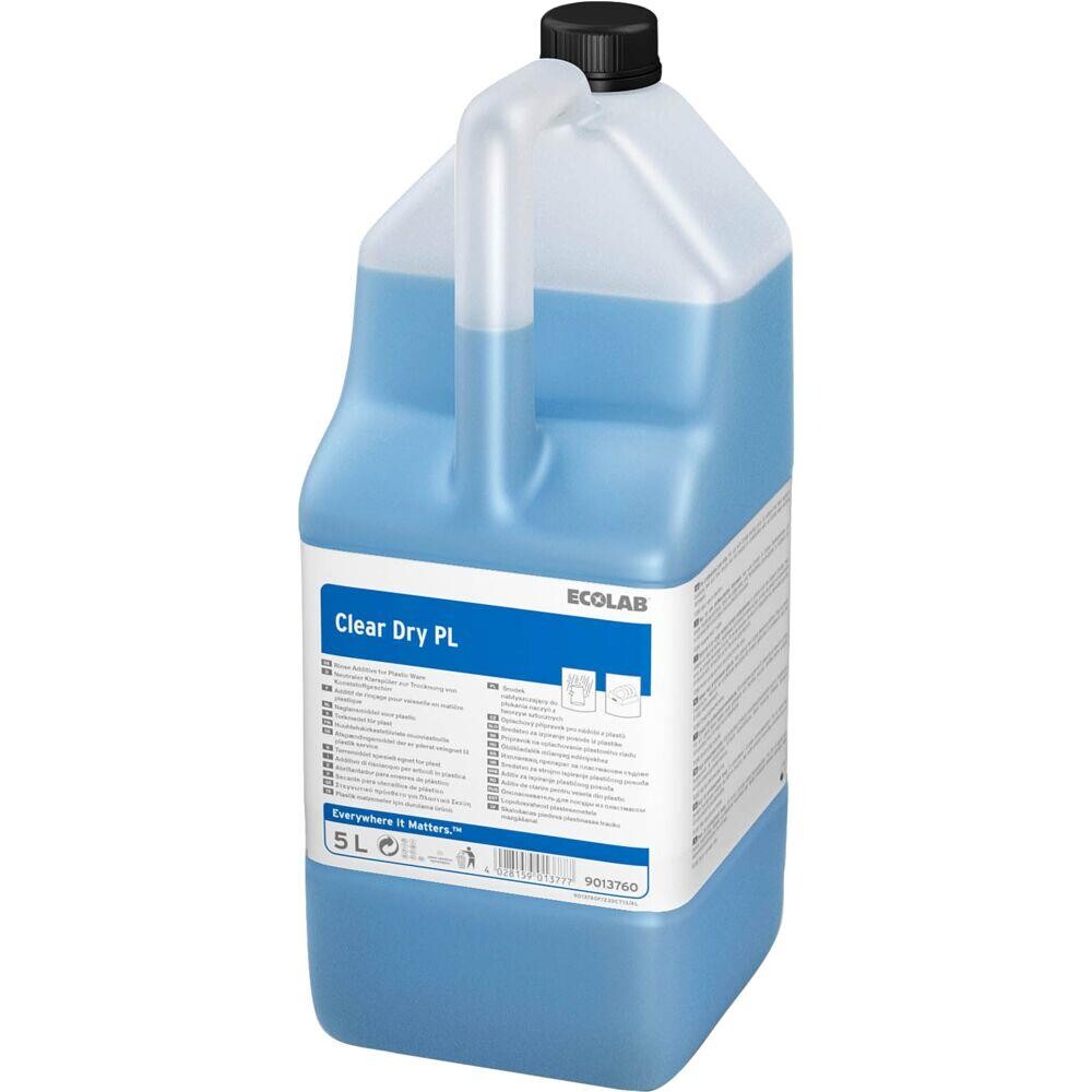 Afspændingsmiddel - Ecolab Clear Dry PL - Med farve, uden parfume - 5 l - 2 stk