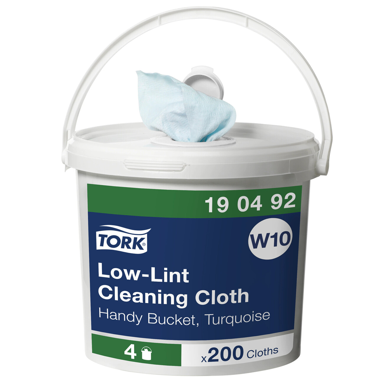 Aftørringsklude Tork 190492 Sensitiv 200 ark - 4 spande