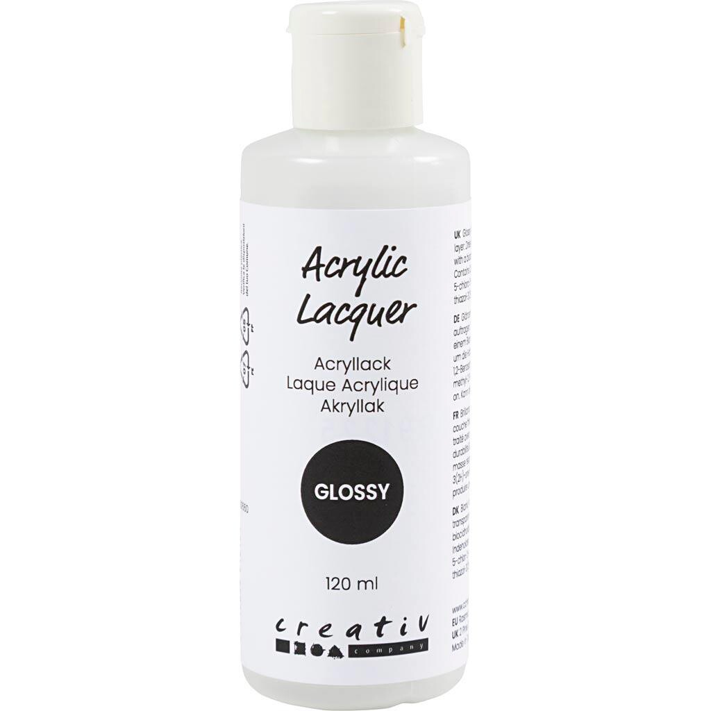 Akryllak, blank, 120 ml/ 1 fl.