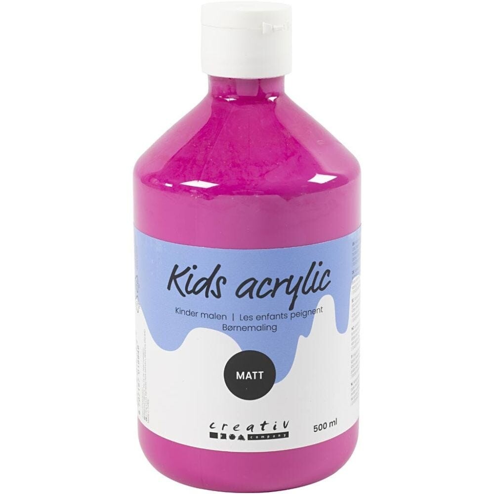 Akrylmaling – A-Color 02 – Mat – Pink – 500 ml