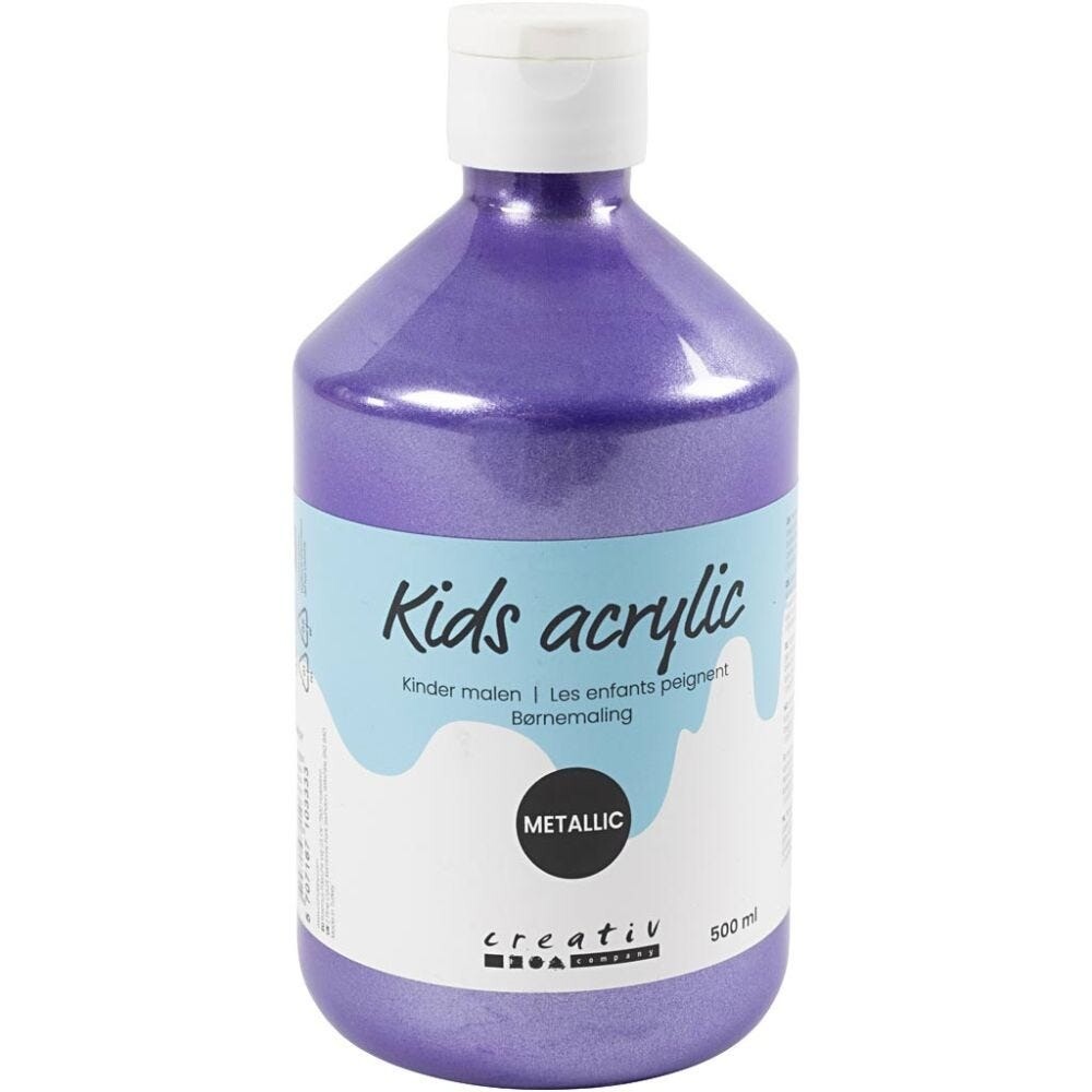 Akrylmaling A-Color, violet, 03 - metallic, 500ml