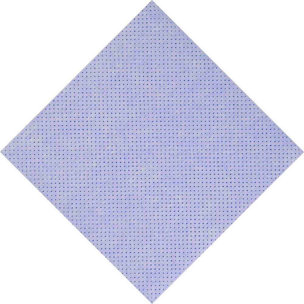 Alt-mulig-klud, blå, 38x38cm, PLA/viskose, perforeret, uden mikroplast