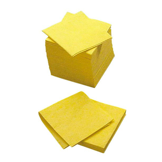 Cleanline Alt Mulig Klude – gul – 38×38 cm – 140 g – 10 stk