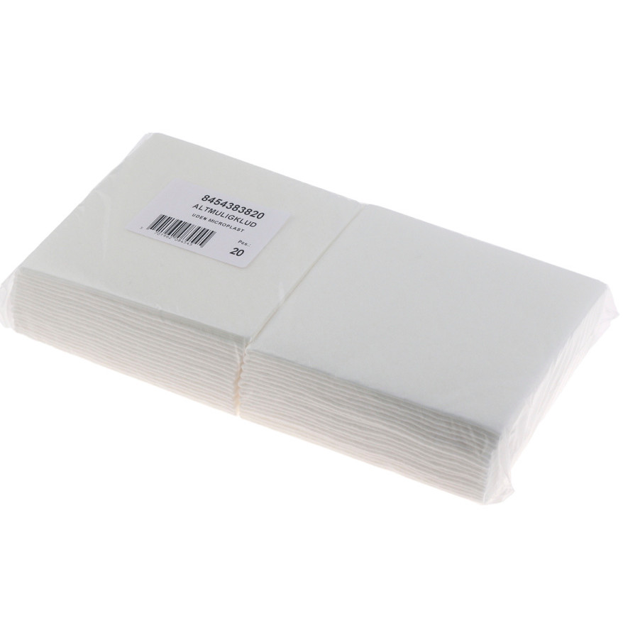 Altmuligklud 38 x 38 cm - 20 klude - 20 stk