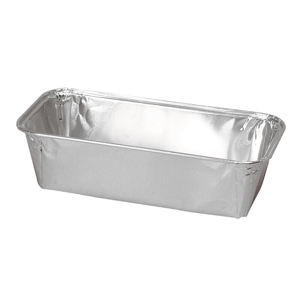Alu form, 18,8x8,8x5cm, 550 ml, aluminium, smooth wall - 1500 stk