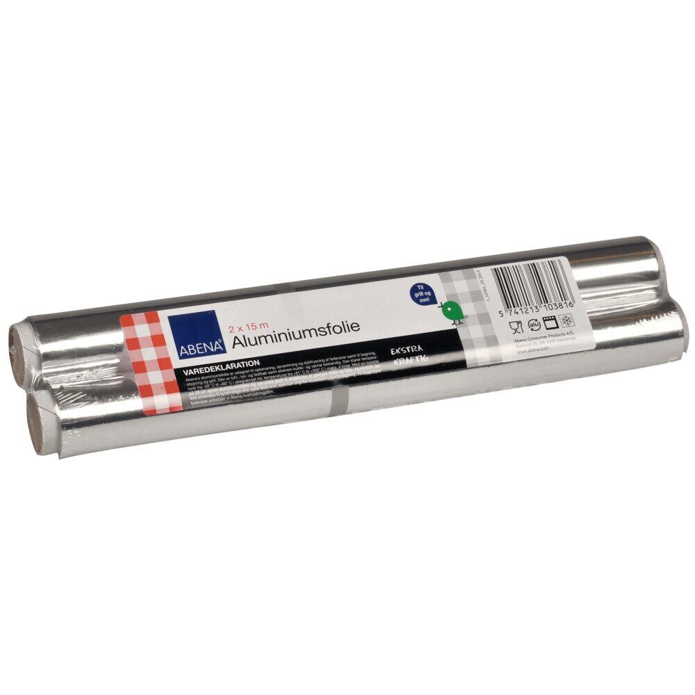 Alufolie, Abena DK, 293 mm x 30 m, 14my - 24 ruller
