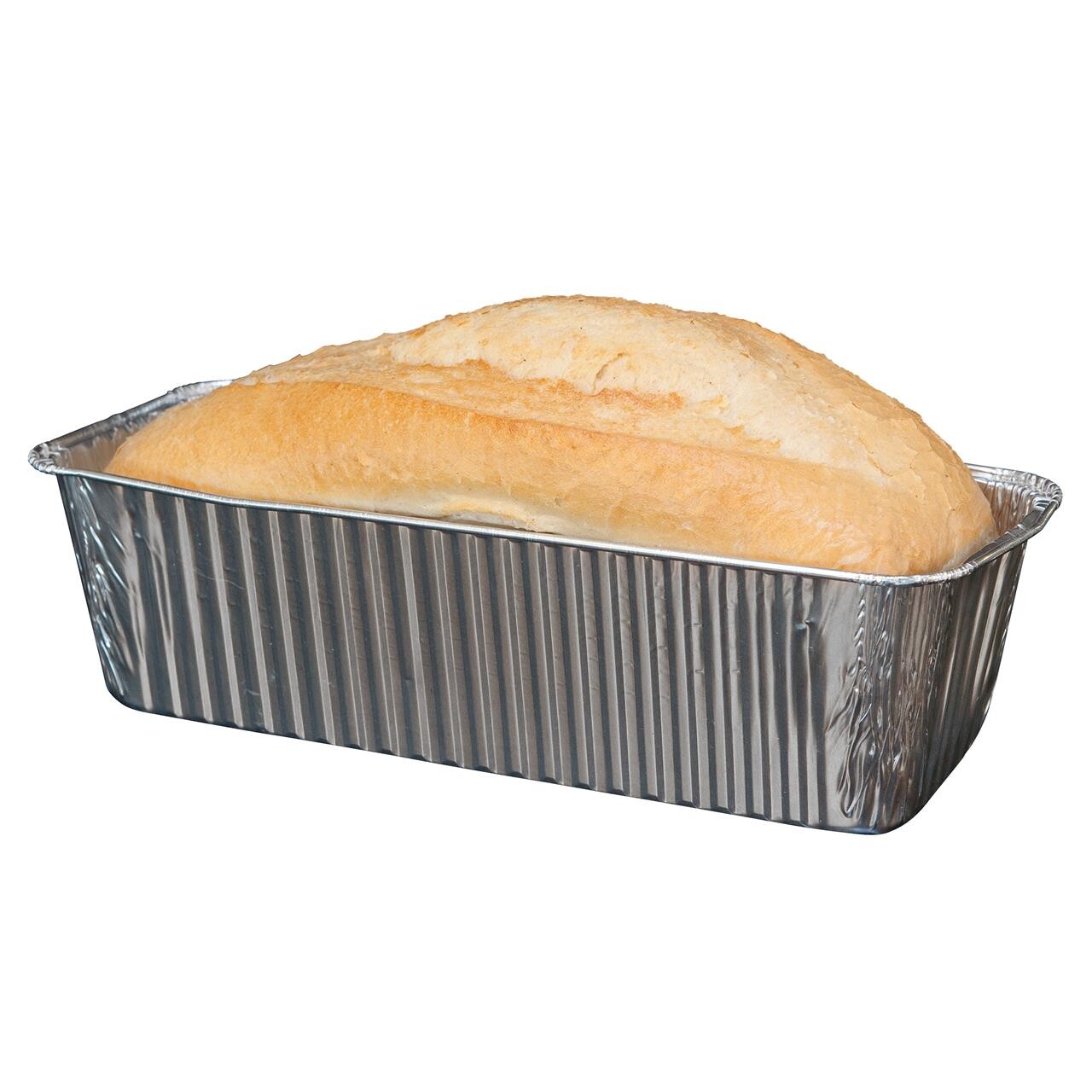 Aluminiumsbakke 1100ml m|rullekant 85stk|pak