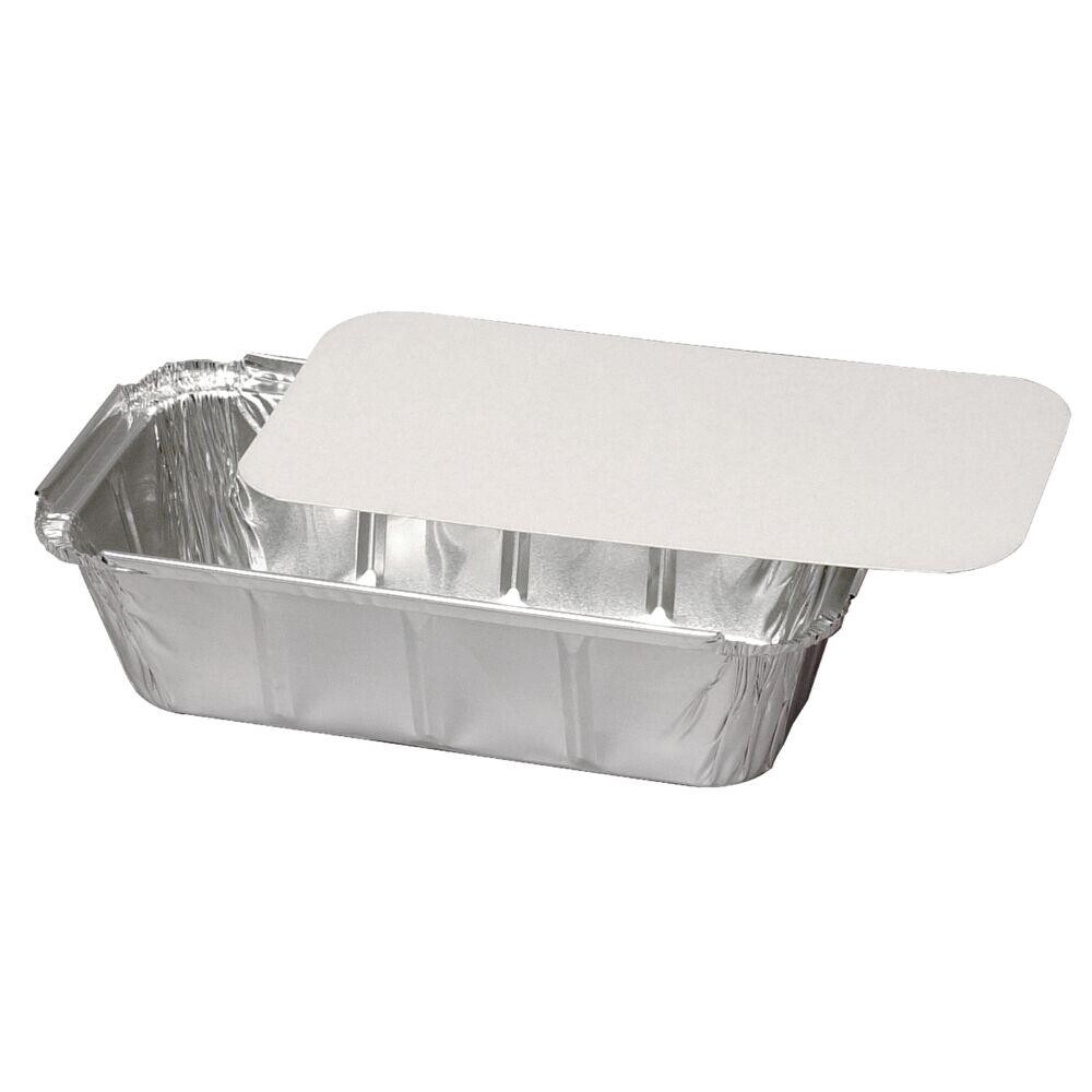 Aluminiumsbakke 20,2x11,2x5,5cm 685 ml sølv aluminium 685 ml rektangulær - 1200 stk