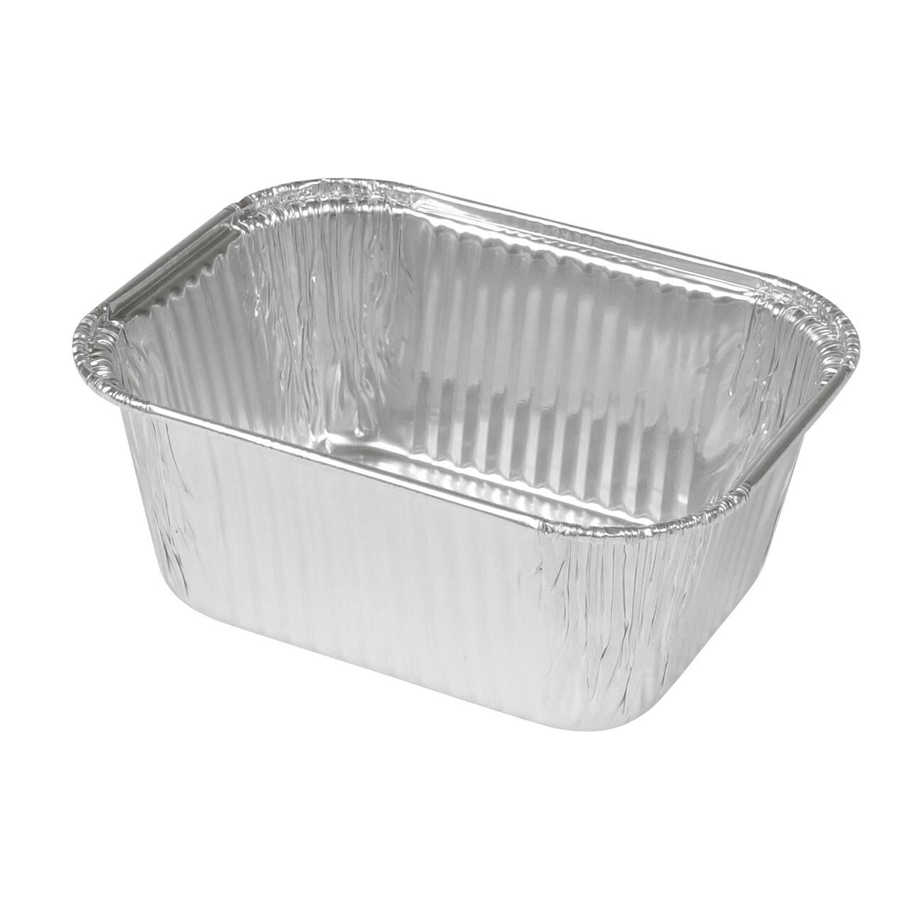 Aluminiumsbakke - 250 ml med rullekant - 110 stk