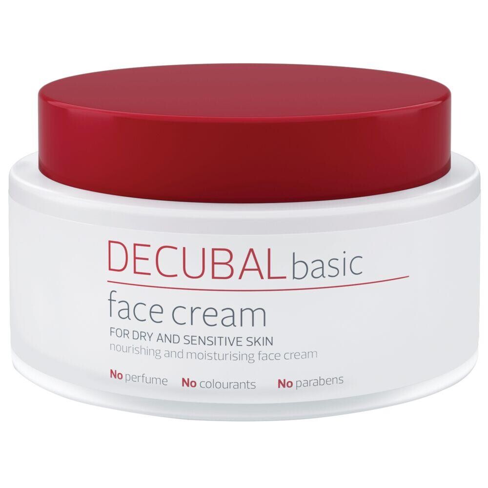 Ansigtscreme - Decubal - Uden farve og parfume - 75 ml