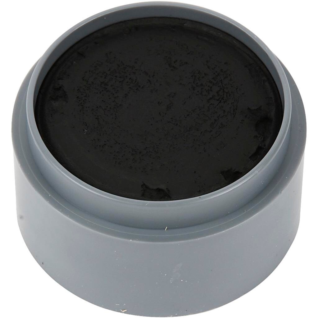 Ansigtsmaling - Grimas - sort - 15 ml