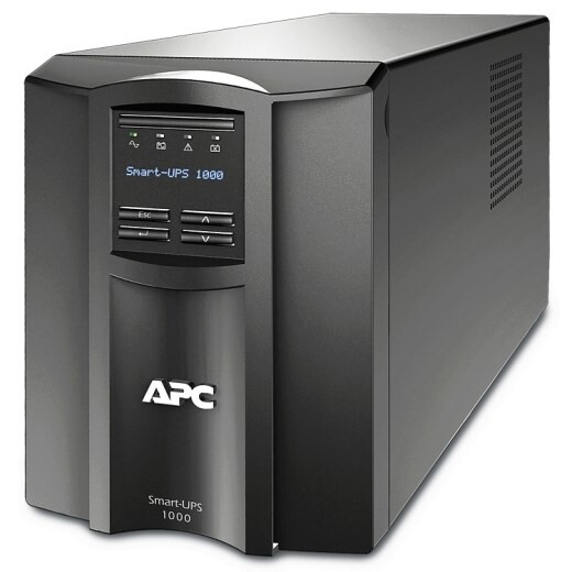 UPS anlæg APC Smart-UPS 1000VA LCD 230V Line-Interactive