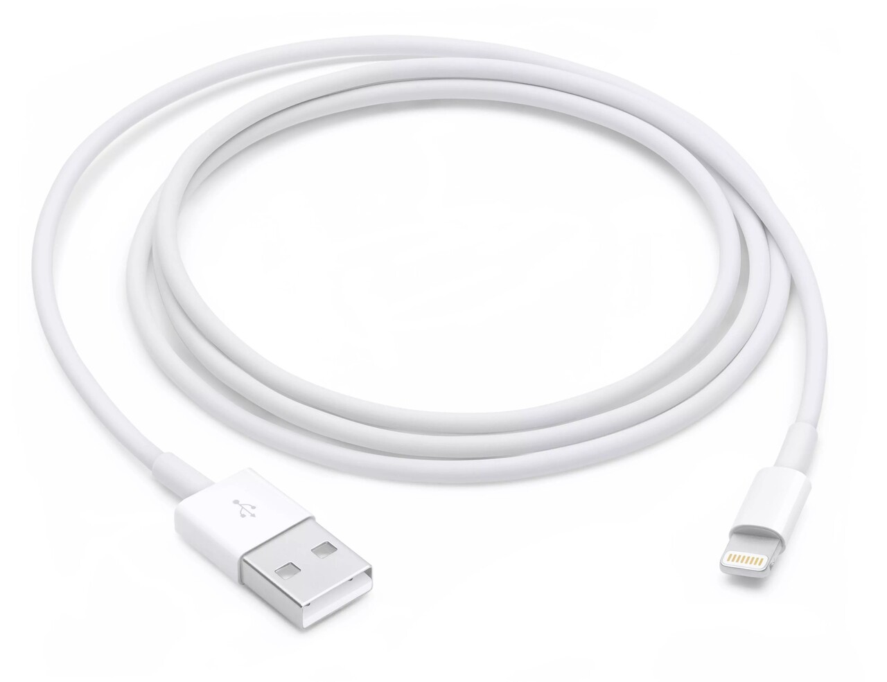 Apple oplader USB-A to Lightning White (2m)