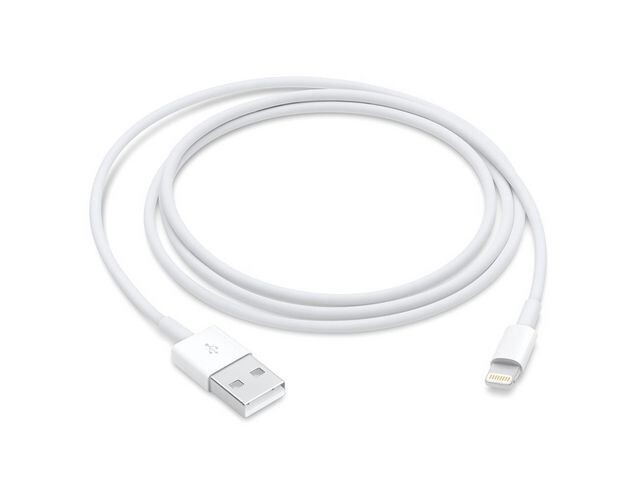 Apple Lightning to USB Cable White - 0,5 meter
