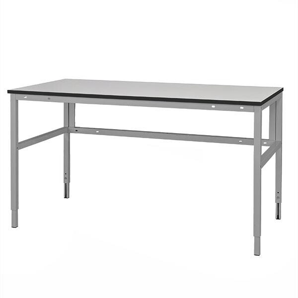 Arbejdsbord Let H-stel 2500x800 mm HPL bordplade