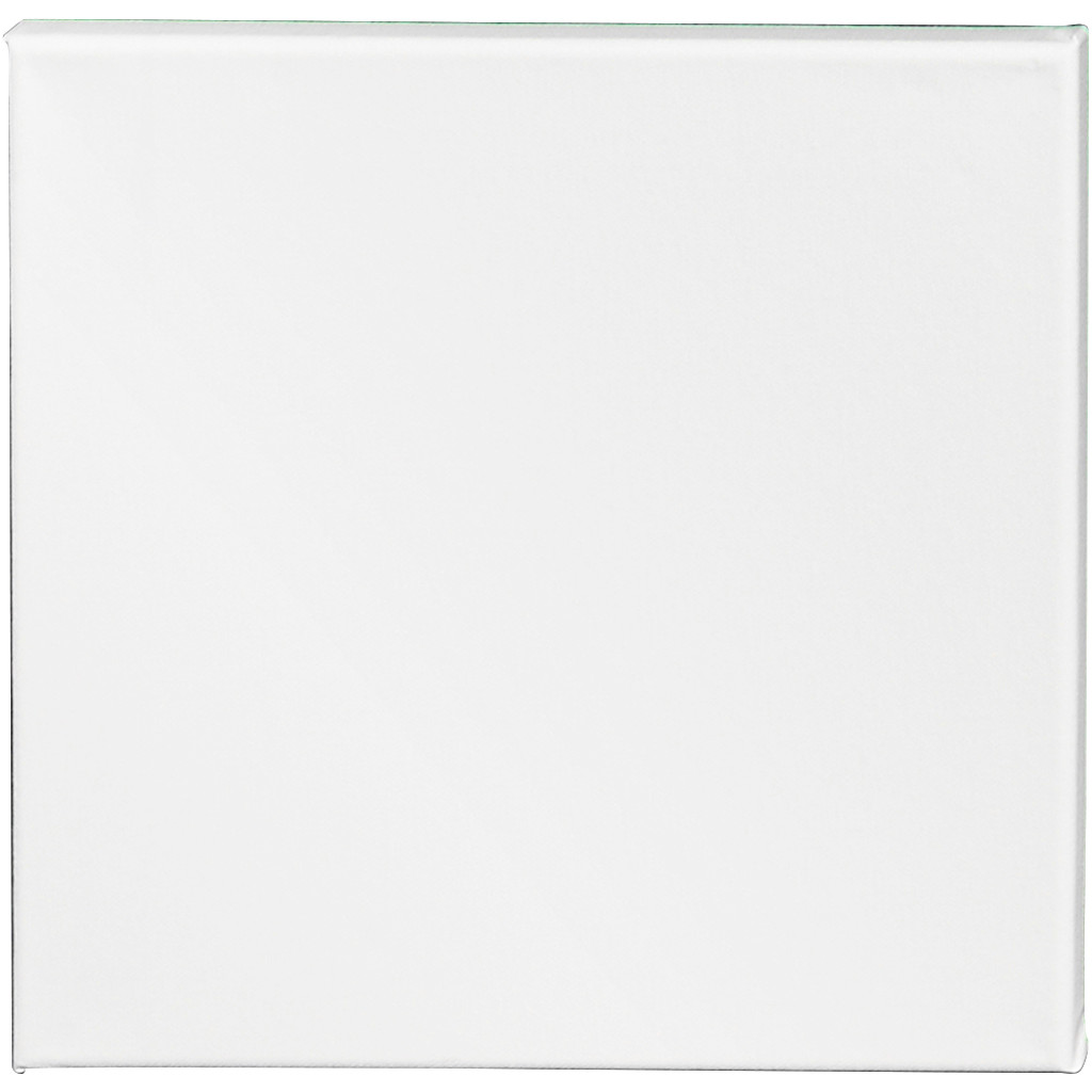Malerlærred 30x30 cm dybde 1,6 cm hvid 360 g