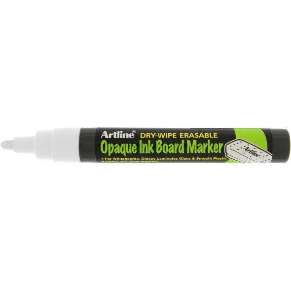 12 stk. Artline Board Marker ARTLINE Opaque 2mm hvid