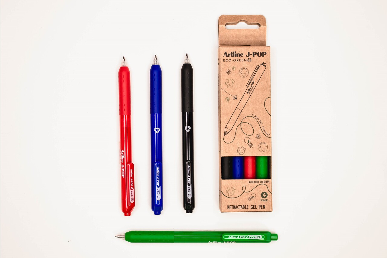 Gel Pen Artline J-POP ECO-GREEN 0.7 Ass (4)