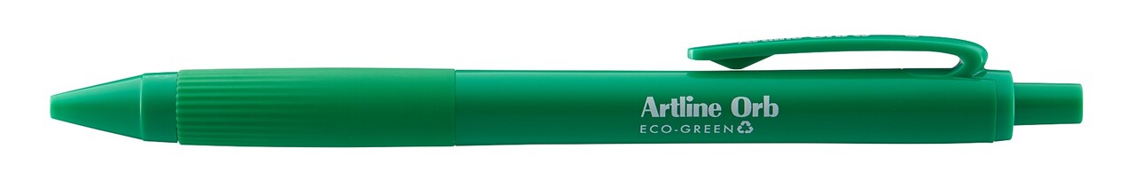 12 stk. Orb ballpoint pen Artline ECO-GREEN 1.0 green