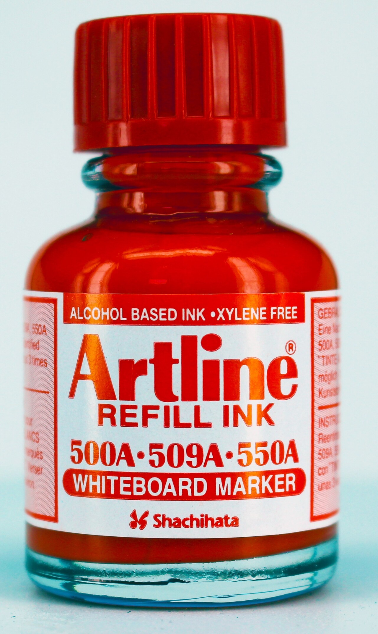 Refill Blæk til Whiteboardmarker - Artline 20ml - Rød