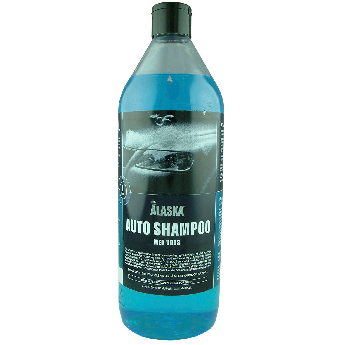 Autoshampoo - Alaska Med Voks - 1 liter - 12 stk