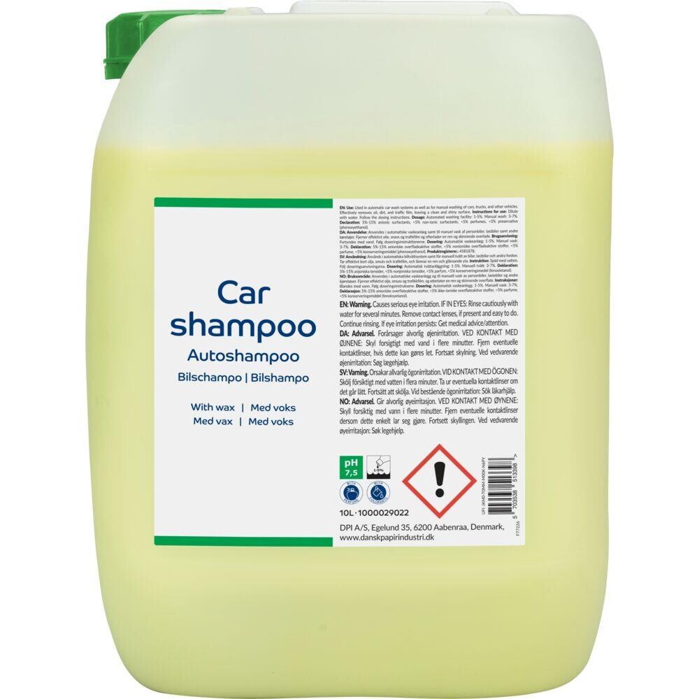Autoshampoo - ABENA - Med Voks - 10 L