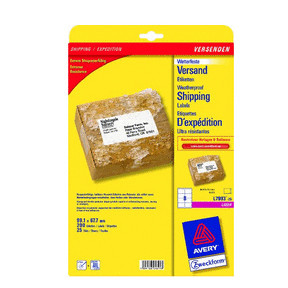 Avery L7993-25 Addressing label waterproof 99.1x67.7 - 200 stk.