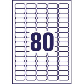 Avery L4732REV-25 Removable labels 35,6x16,9 (2000)