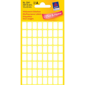 10 stk. Avery 3041 Handwriting labels 8x13 (384)