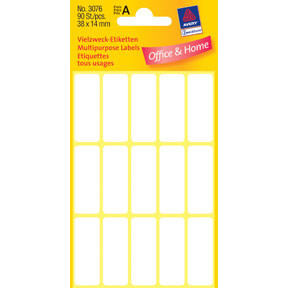 10 stk. Avery 3076 Handwriting labels 38x14 (PK à 90 stk)