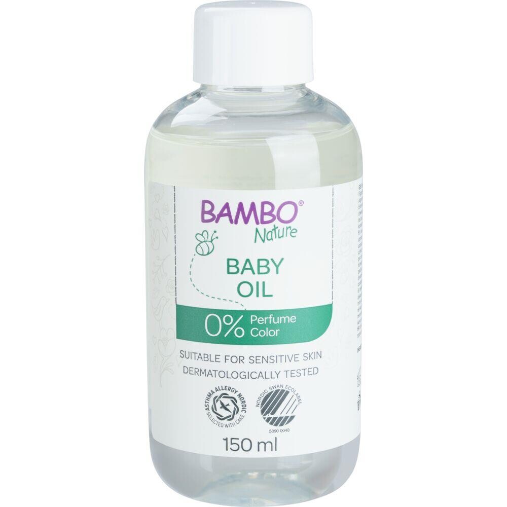 Babyolie ABENA 150 ml uden parfume - 6 stk