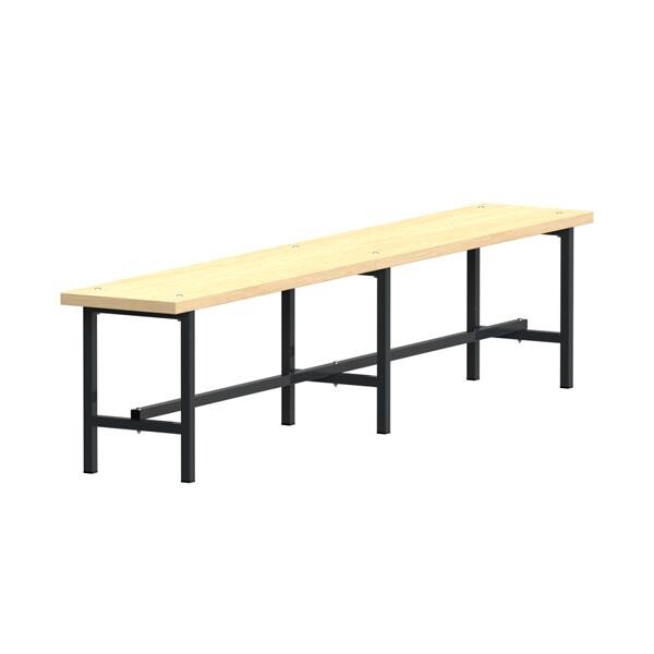 Træbænk Fritstående 2000mm Ask Laminat