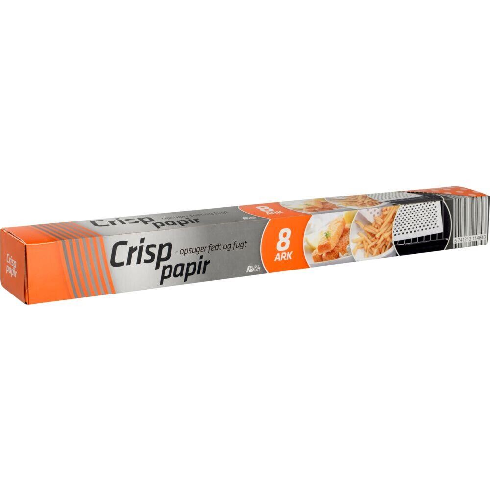Bage papir pommes frites - 42x38cm bleget papir - 24 pakker