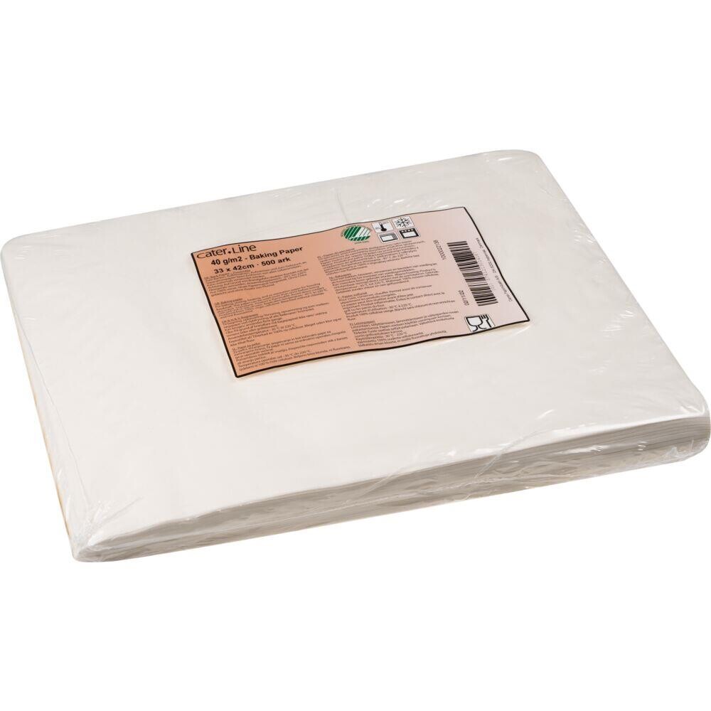 Bagepapir ABENA Cater-Line 42x33cm bleget - 500 ark