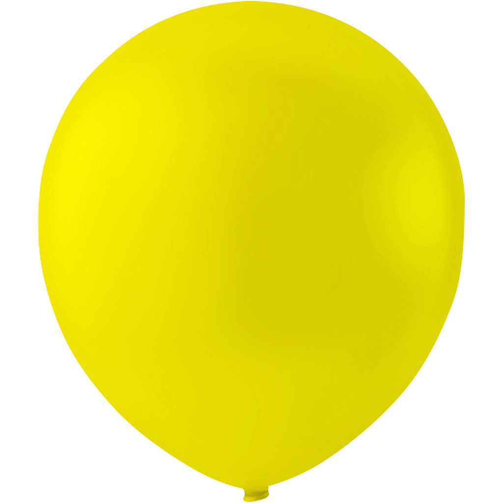 Balloner Ø23 cm gul 10stk