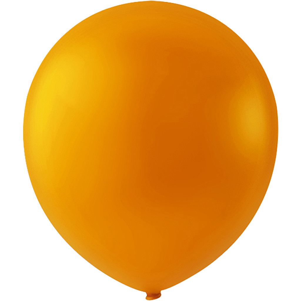 Balloner Ø23 cm orange 10stk
