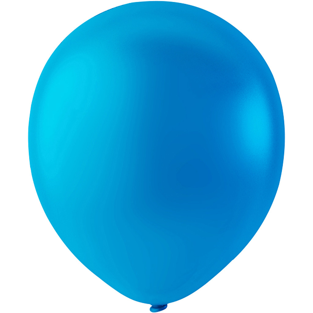Balloner Ø23 cm lys blå 10stk