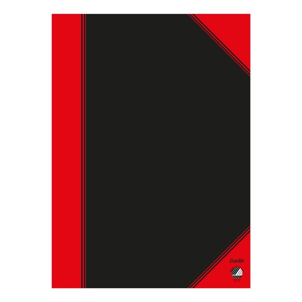 6 stk. Kinabog Bantex Notesbog A4 blank